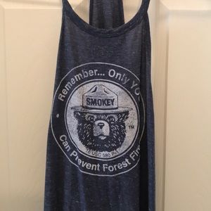Smokey tank top